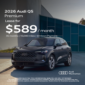 Lease an Audi Q5 in Manhattan NYC
